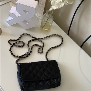 little black crossbody bag